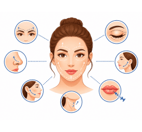 Face Surgery Procedures - Facelift Rhinoplasty Eyelid Face Cosmetic Surgery Procedures Hyderabad